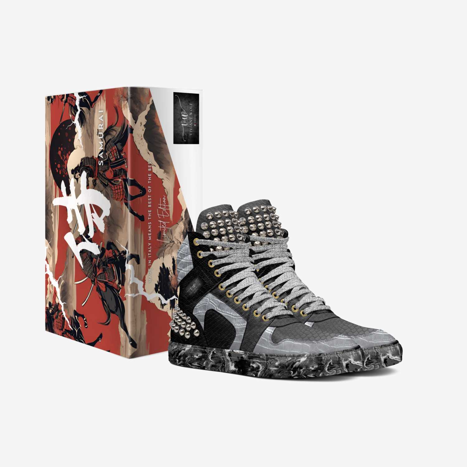 "侍 SAMURAI" SPIKE FASHION HIGH TOP H002-A