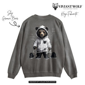 SHY GROOVE BEAR SWEATSHIRT