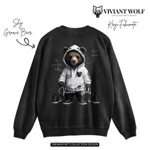 SHY GROOVE BEAR SWEATSHIRT