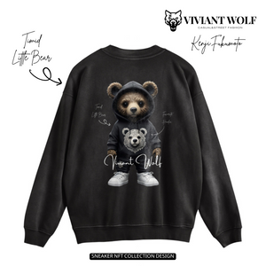 TIMID LITTLE BEAR SWEATSHIRT